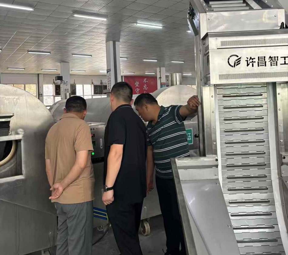 阿胶珠炒货机